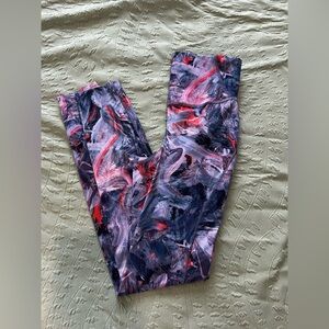 Lululemon Multicolor Brushstroke Leggings Size 0